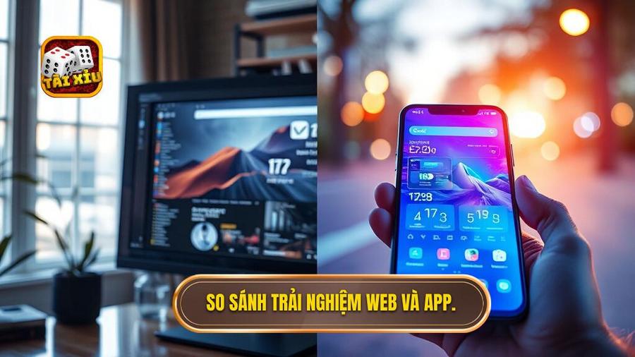 Tài xỉu không cần tải app: Xu hướng giải trí hiện đại và tiện lợi năm 2024 2 Phân tích đa chiều: Chơi trên Web vs Chơi qua App