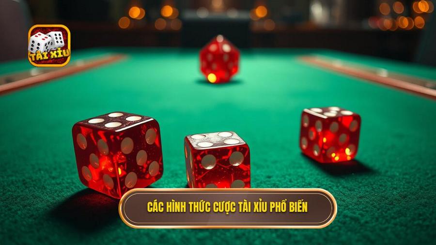 Các hình thức cược phổ biến trong tài xỉu