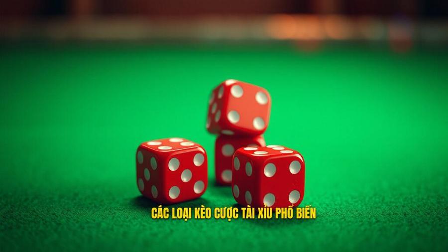 2. Các loại kèo cược tài xỉu phổ biến